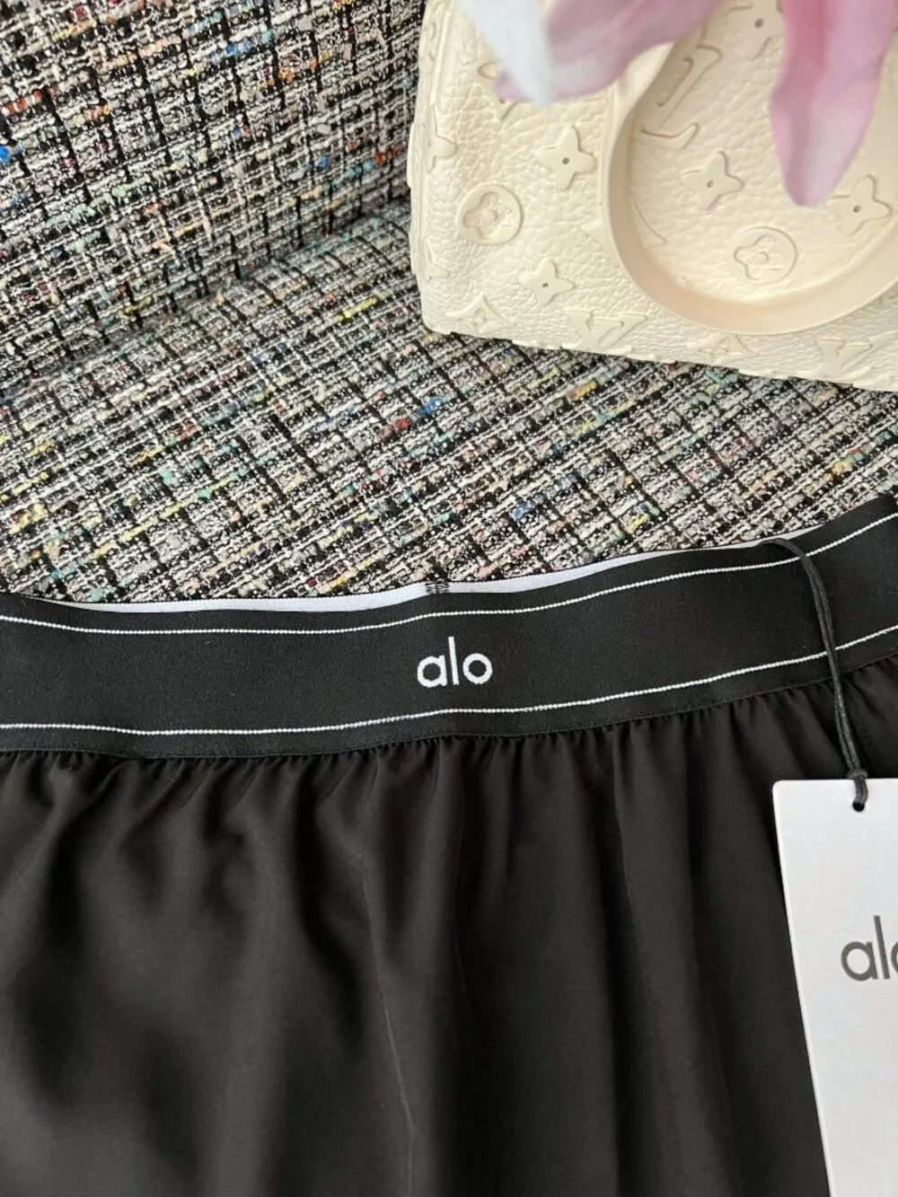 ALO Black Mini Skirt